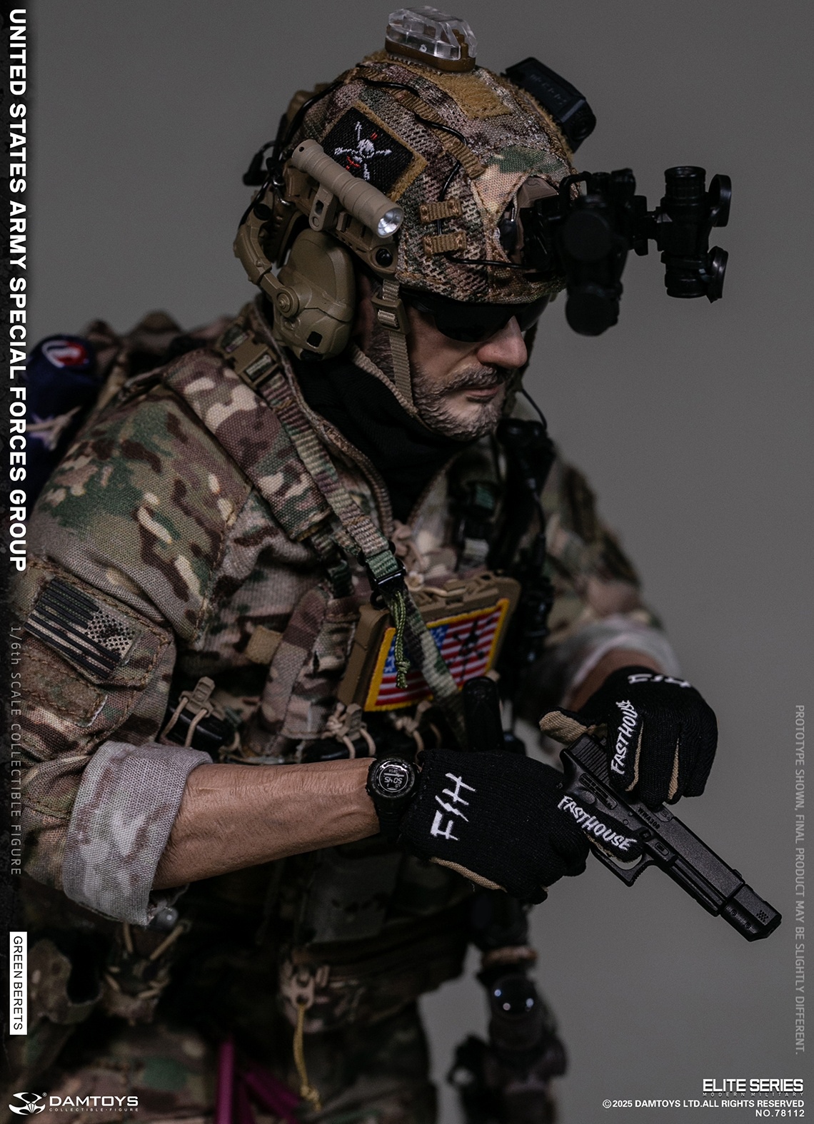 [สั่งจอง]DAMTOYS 78112 1/6 : U.S. Army Special Forces Group Green Berets