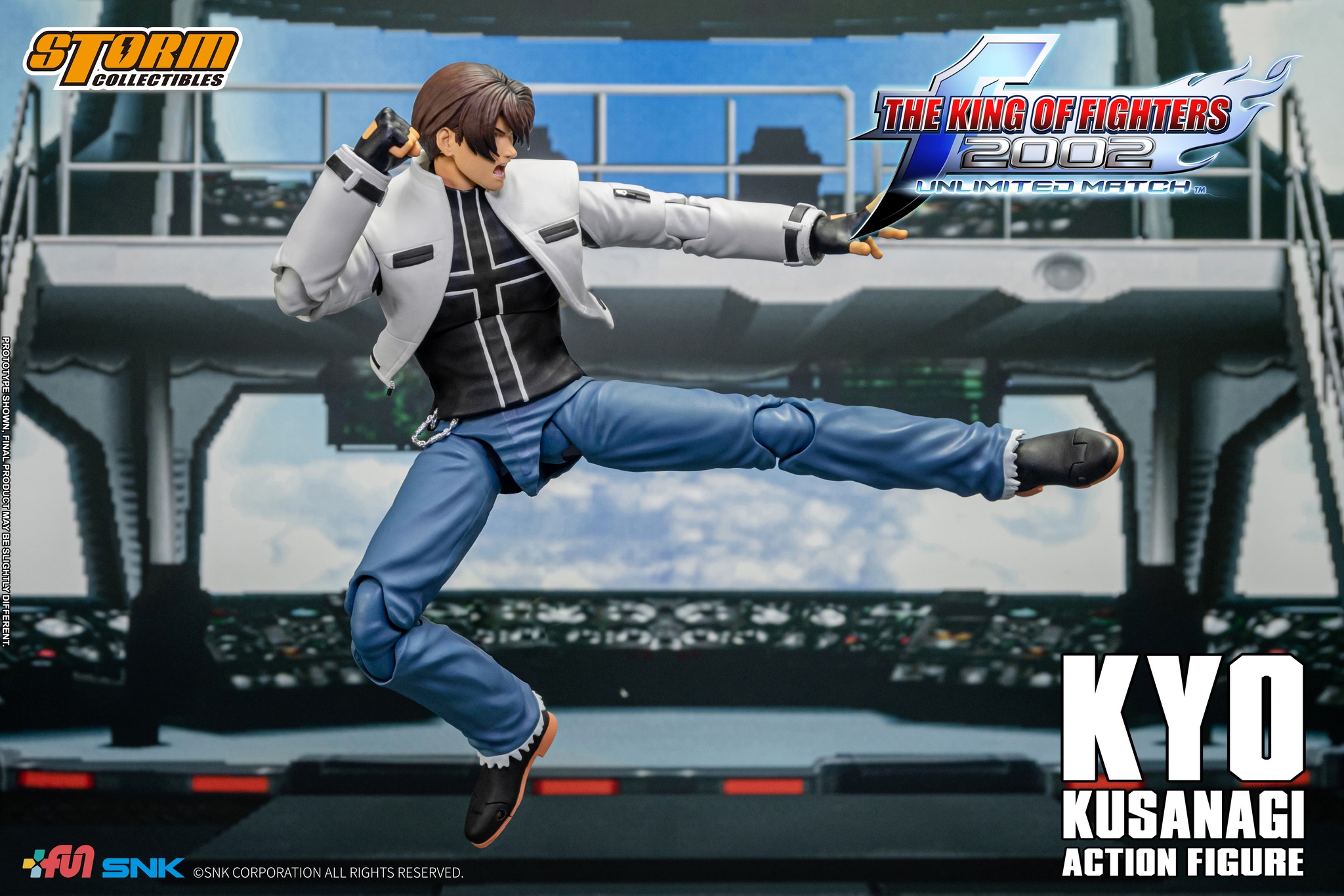[สั่งจอง]Storm Collectibles SKKF08 1/12 : King of Fighters 2002 Unlimited Match - KYO KUSANAGI