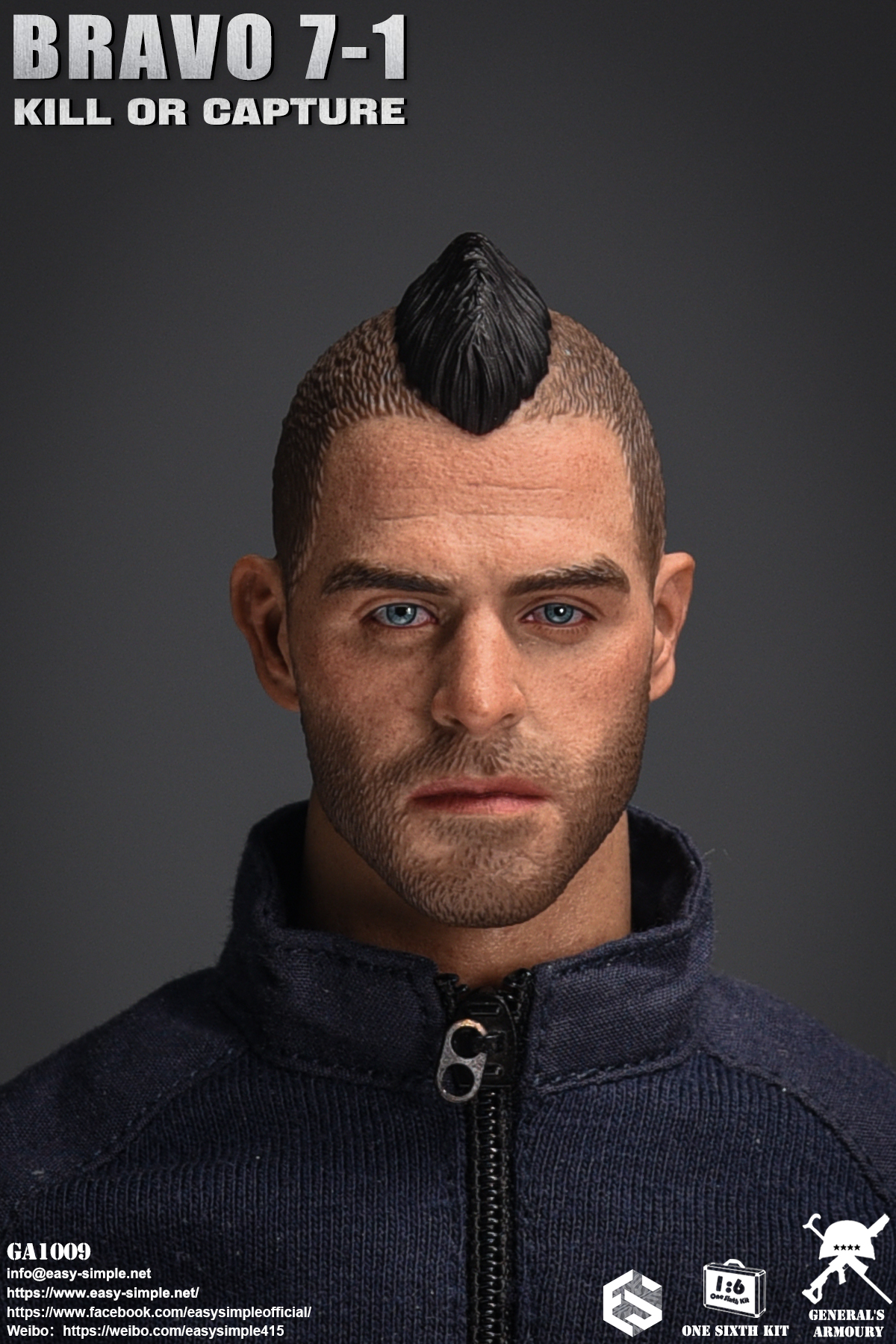 [สั่งจอง] General's Armoury GA1009 1/6 : BRAVO 7-1 KILL OR CAPTURE
