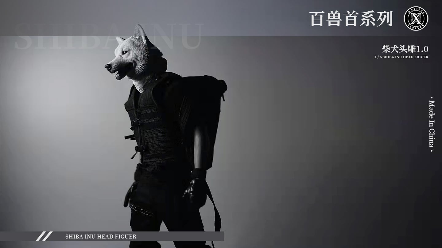 [สั่งจอง]Mostoys MS2106 1/6 : Shiba Inu Head Figuer