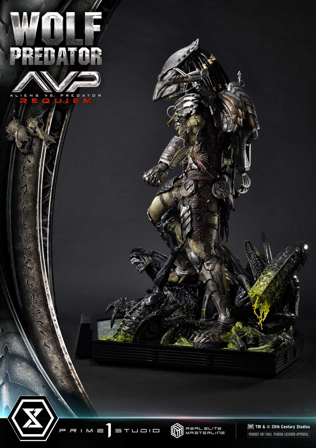 [สั่งจอง]Prime 1 Studio : Wolf Predator (Aliens vs. Predator: Requiem)