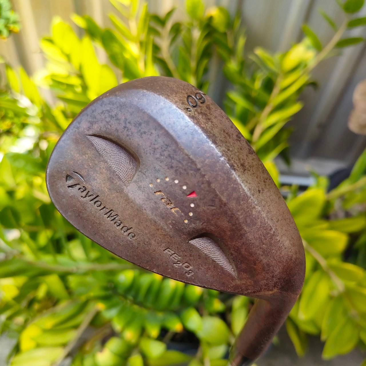 WEDGE TAYLORMADE RAC องศา 60 BOUNCE 12 FLEX WEDGE วัสดุพรีเมี่ยม รุ่นสนิมแท้ Fe₂O₃ สุดยอดออกไซด์ ของเนื้อเหล็ก นุ่มมากๆ สปินดี ตกหยุด ไม้กอล์ฟพรีเมี่ยมมือสอง ของแท้ By NakaraLuxurious