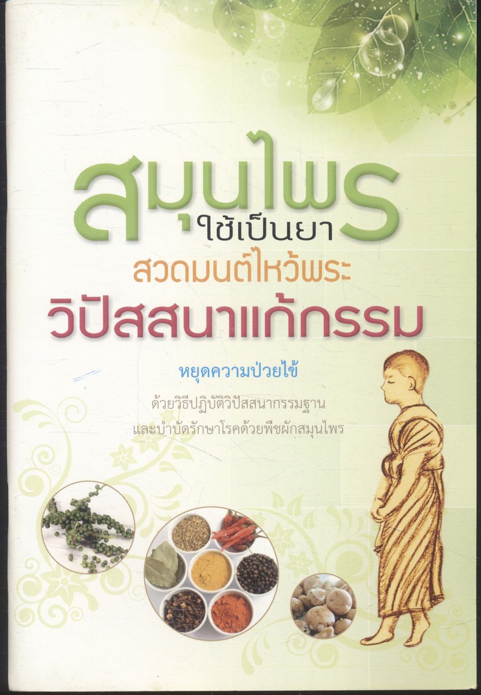 สมุนไพรใช้เป็นยา สวดมนต์ไหว้พระ วิปัสสนาแก้กรรม หยุดความป่วยไข้