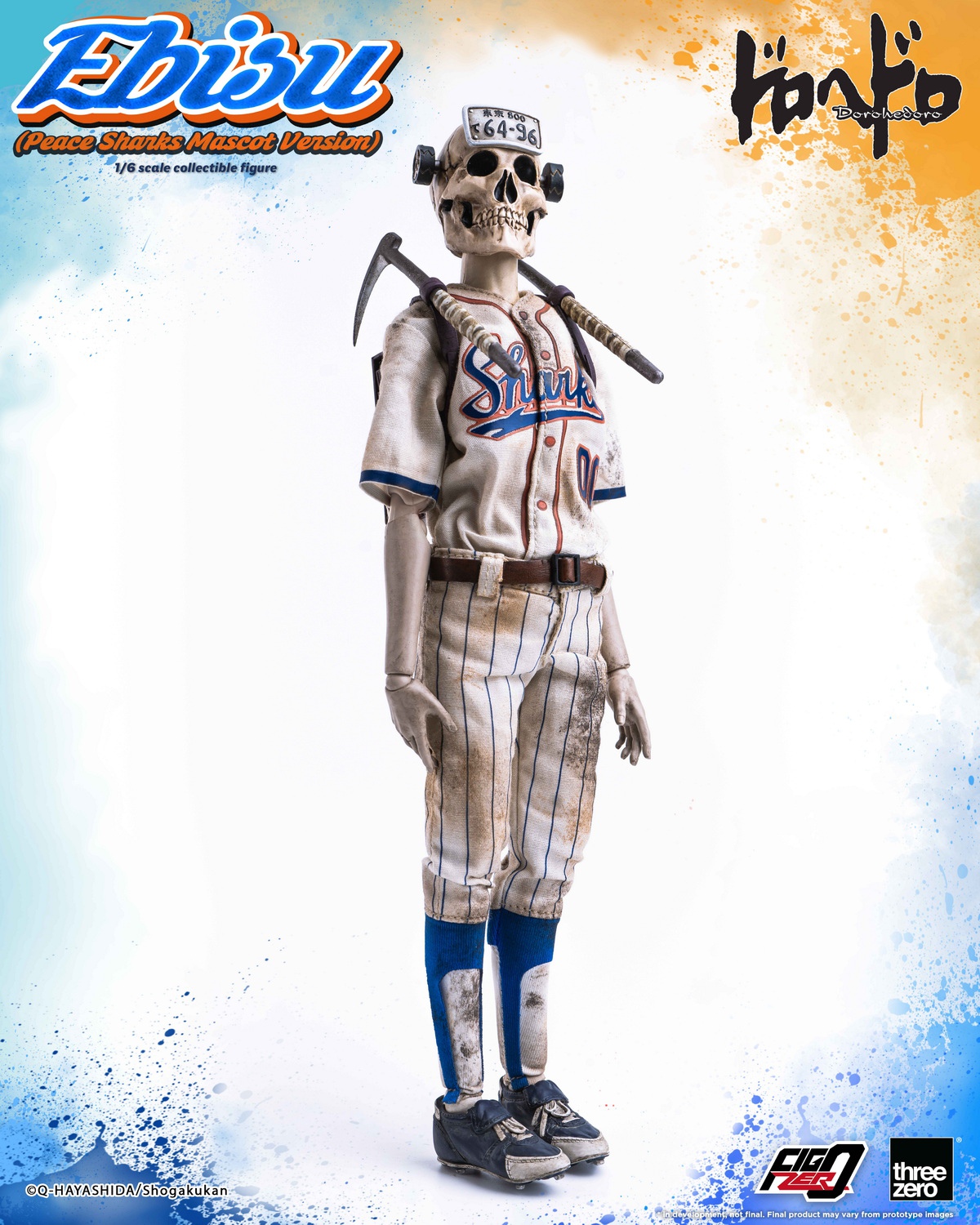 [สั่งจอง]Threezero 3Z07150W0 1/6 : Dorohedoro Ebisu (Peace Sharks Mascot Version)