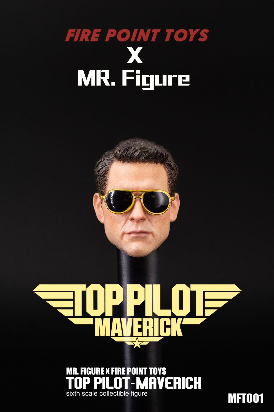 [สั่งจอง] FIRE POINT TOYS X MR.FIGURE MFT001 1/6 : Top Pilot