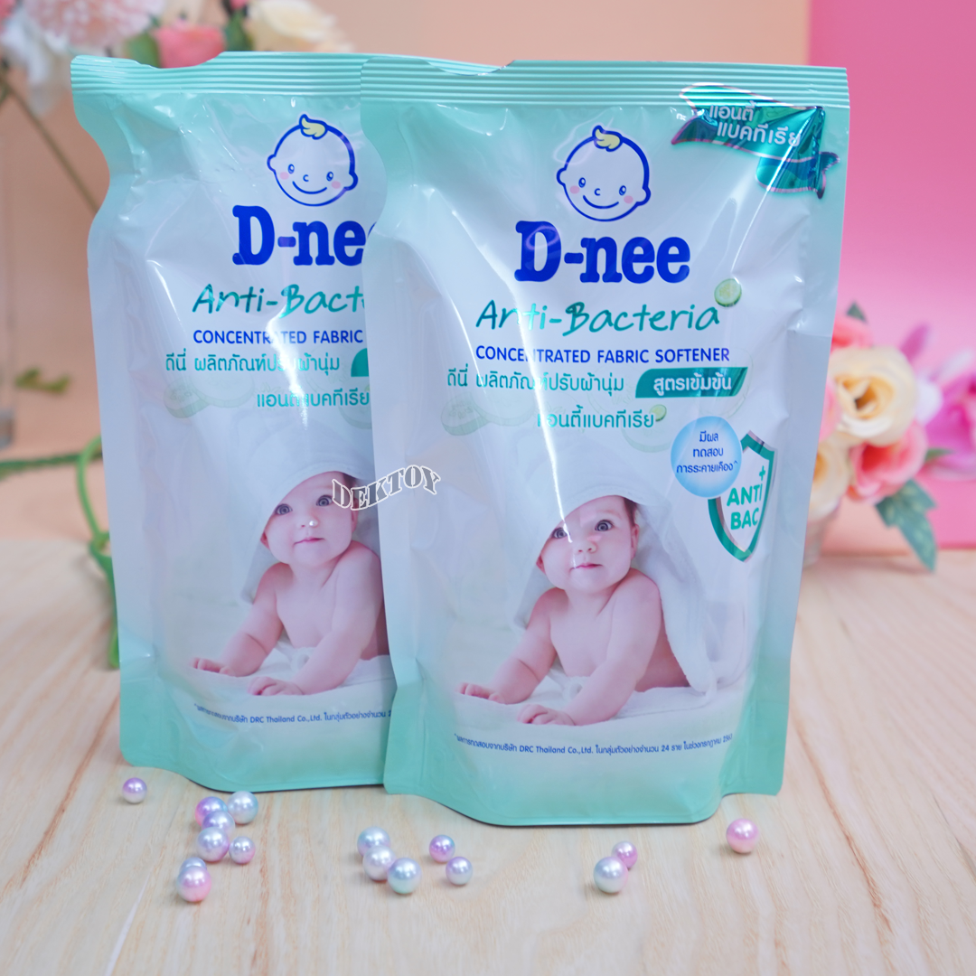 D-nee Organic ดีนี่ น้ำยาปรับผ้านุ่มสูตรเข้มข้นพิเศษ 500 มล.