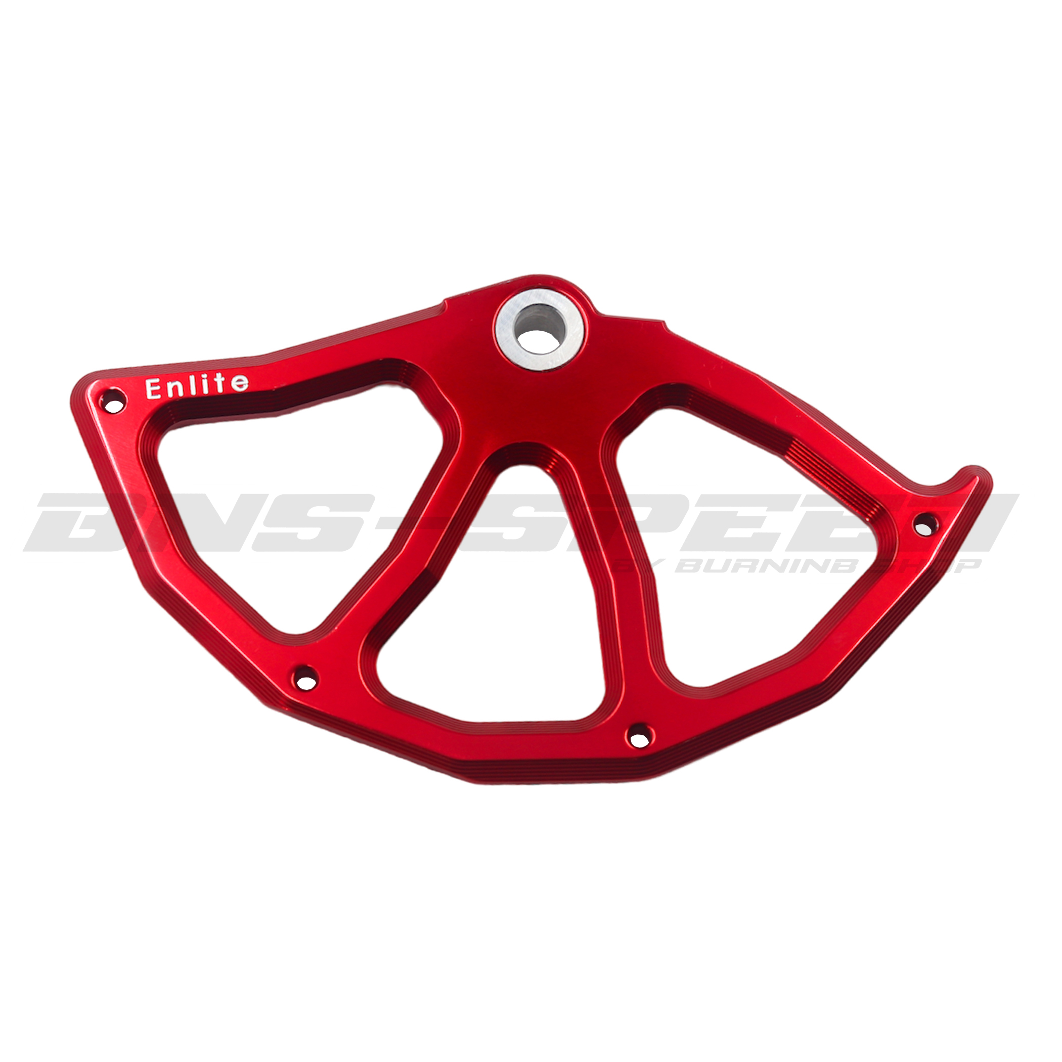 การ์ดดิสหน้า Enlite Front Disc Guard KLX230L/R/S - สีแดง