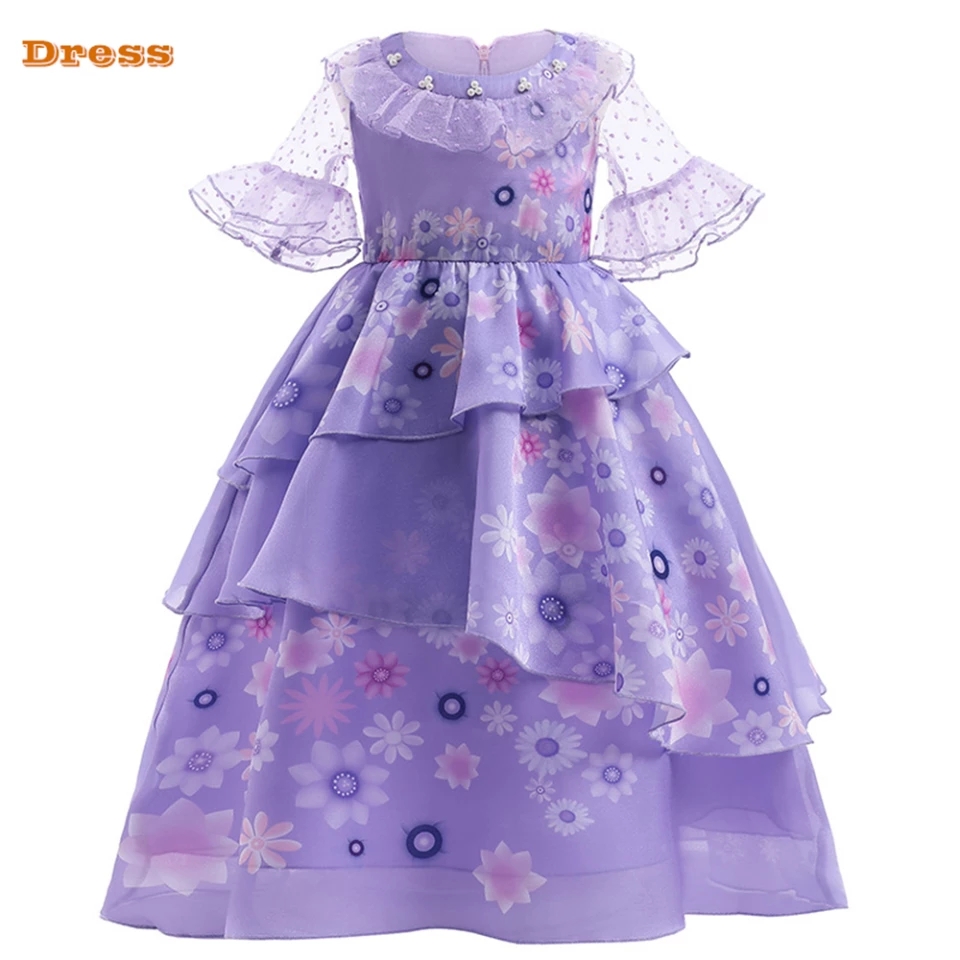 พร้อมส่ง ชุดEncanto ชุดอิซาเบลลา Isabella costume