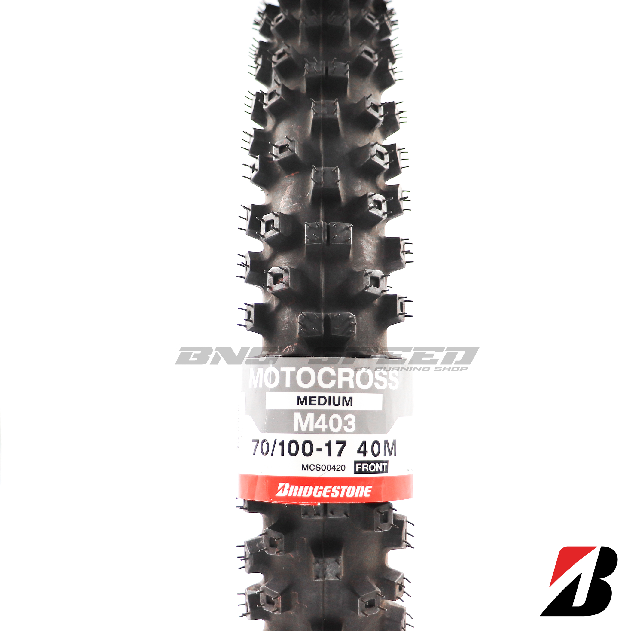 ยาง Bridgestone M403 Medium 70/100-17 (ยางปี 22)