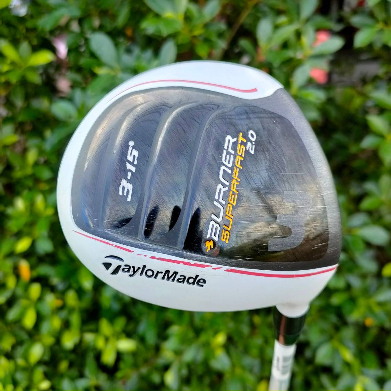 FW3 TAYLORMADE BURNER SUPERAST 2.0 องศา 15 ก้าน BURNER 2.0 FLEX R ตัวนี้หัวขาว เน้นตีง่ายเหมือนเดิม เพิ่มเติมคือระยะ และฟีลลิ่งที่ดุดันขึ้น