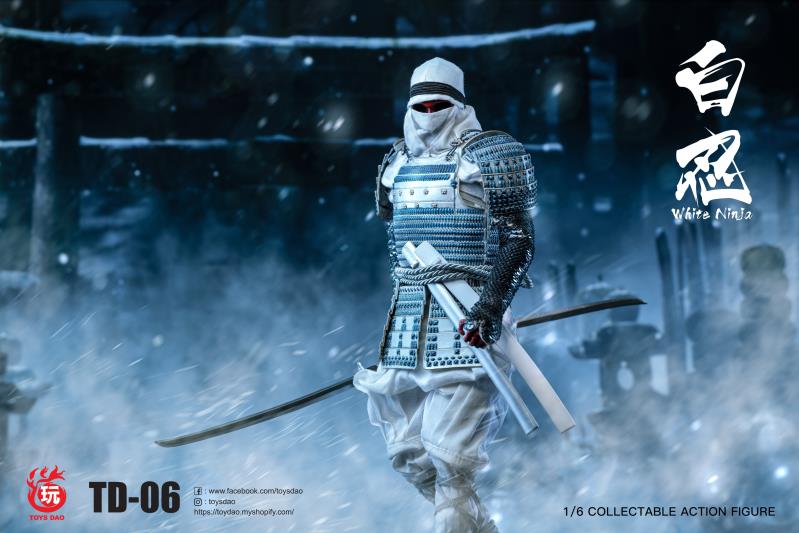 [สั่งจอง] Toys Dao TD-06 1/6 : White Ninja