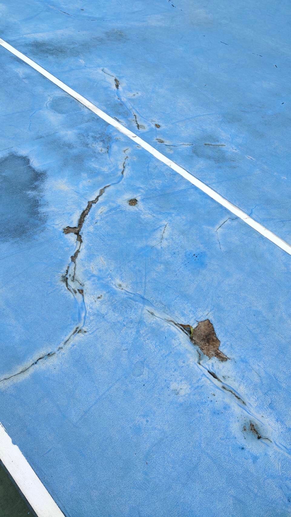 งานซ่อมแซมสนามเทนนิส รพ.ศิริราช