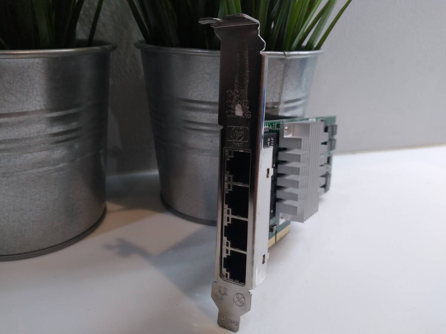 436431-001, HP NC364T quad port Gigabit Ethernet PCIe adapter full height