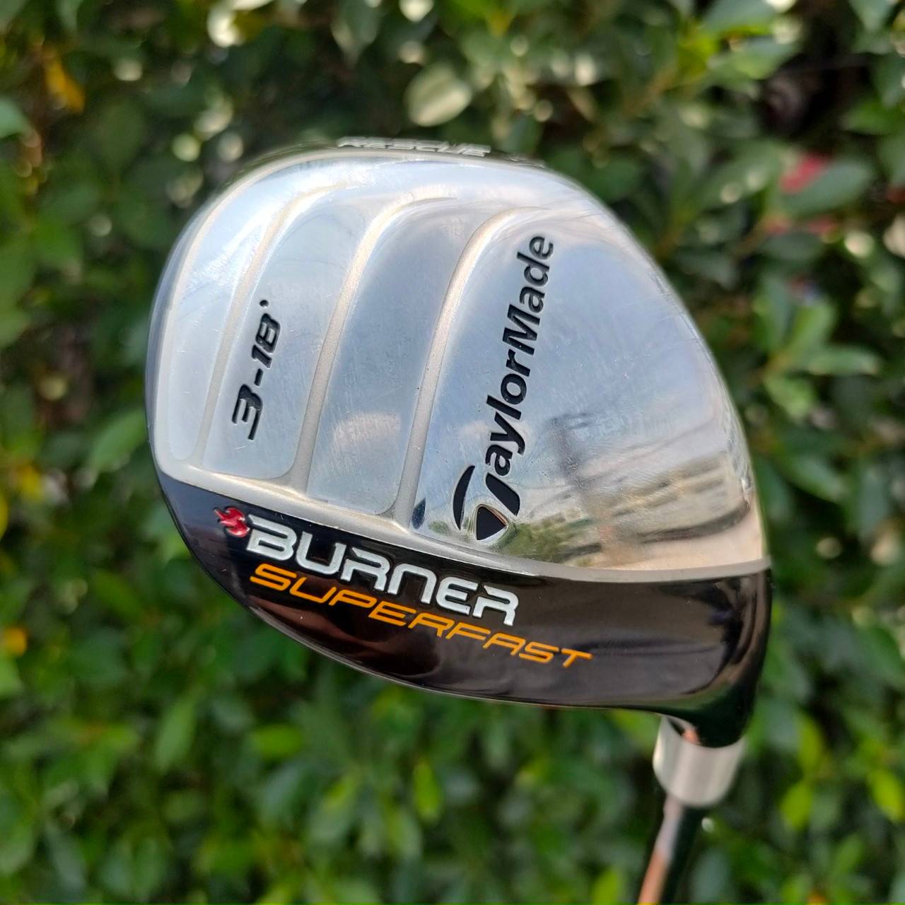 HYBRID 3 TAYLORMADE BURNER SUPERFAST องศา 18 ก้าน FUBUKI FLEX R หัวตีง่าย ตรง แม่นๆมากๆ ดีไซน์ออกสามเหลี่ยมด้านหลัง กระดองเคฟล่า ก้านพรีเมี่ยม