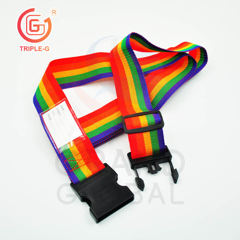 TRIPLE-G สายรัด กระเป๋าเดินทาง พร้อมป้ายชื่อ