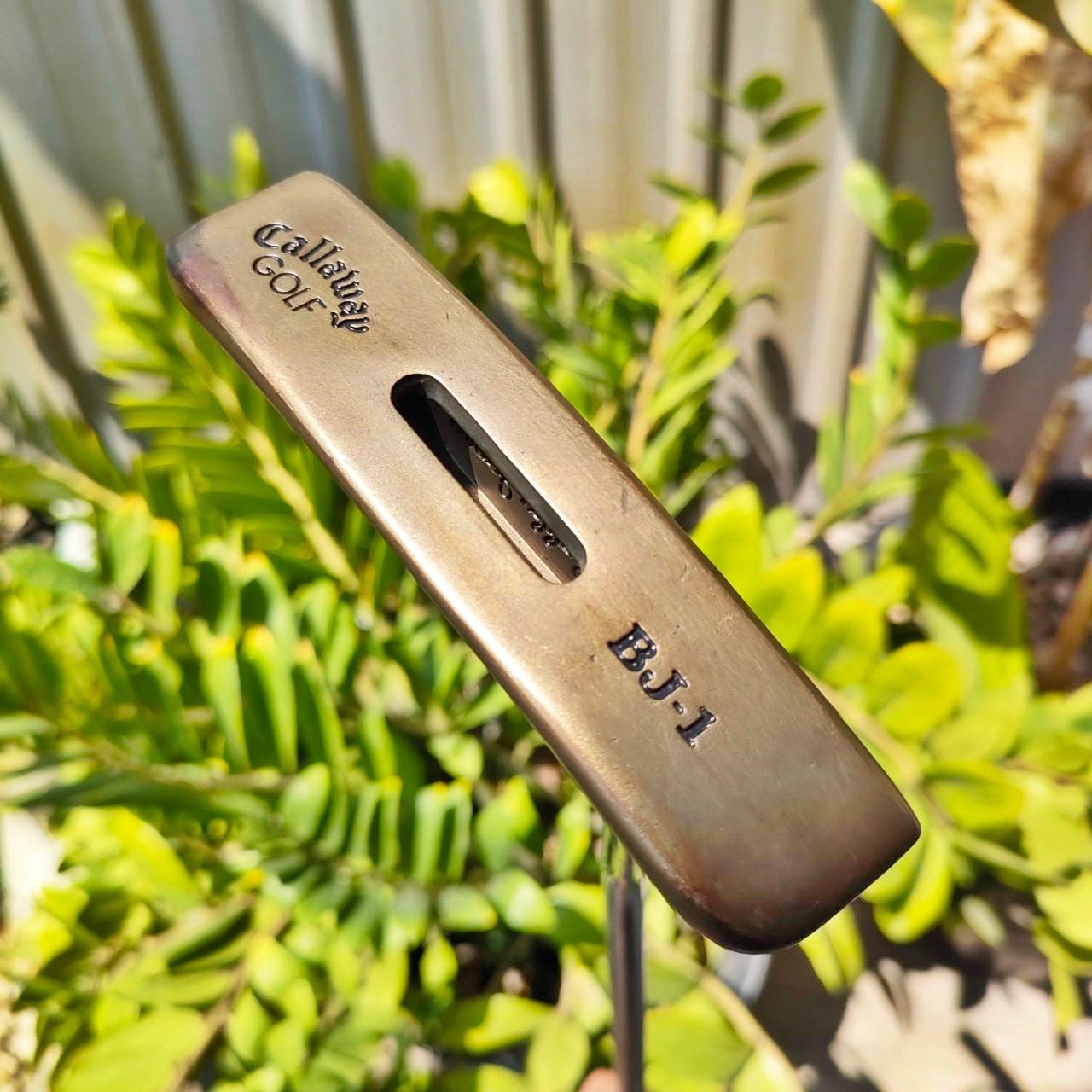 PUTTER CALLAWAY BOBBY JONE BJ-1 ความยาว 35 นิ้ว วัสดุทองเหลือ *หายาก* ออกแบบสวย ไม้กอล์ฟมือสอง ของแท้ BY NakaraLuxurious