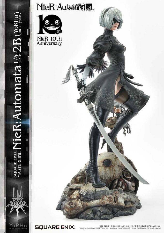 [สั่งจอง]Prime 1 Studio x Square Enix 1/4 scale SEM-02: NIER AUTOMATA 2B (YORHA NO. 2 TYPE B2)