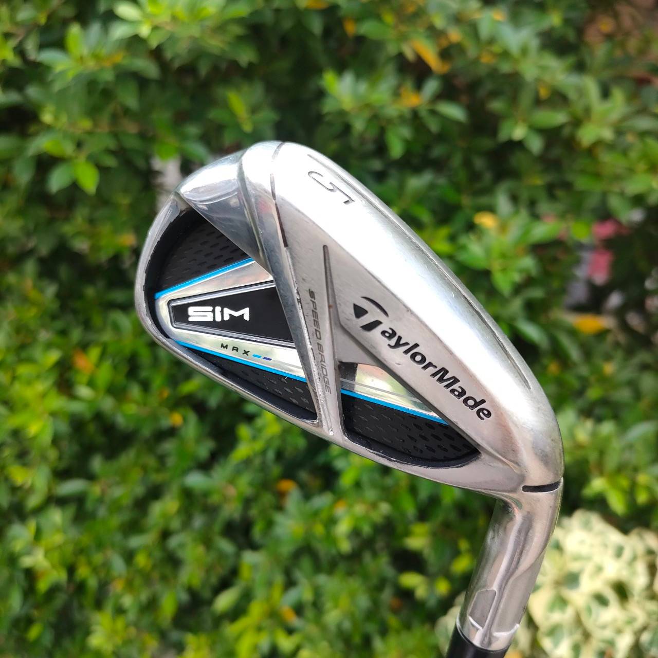 เหล็ก 5 TAYLORMADE SIM MAX ก้าน MULTI MATERIAL TENSE TM60 FLEX S ตีง่ายมากแค่ก้านก็ราคาแพงมากๆแล้ว ตีง่ายเท่า HYBRID รุ่น MAX ระยะมาเต็ม ไม้กอล์ฟมือสอง ของแท้ BY NakaraLuxurious