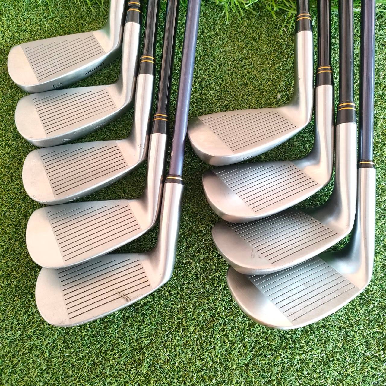 ชุดเหล็ก MIZUNO ZOID POWER BLADE PRO มีเหล็ก 3 - 9 SW FW สภาพสวยมาก ตีดีมาก ก้านกราไฟต์ TI-LIGHT FLEX R พรีเมี่ยมญี่ปุ่น!!! .