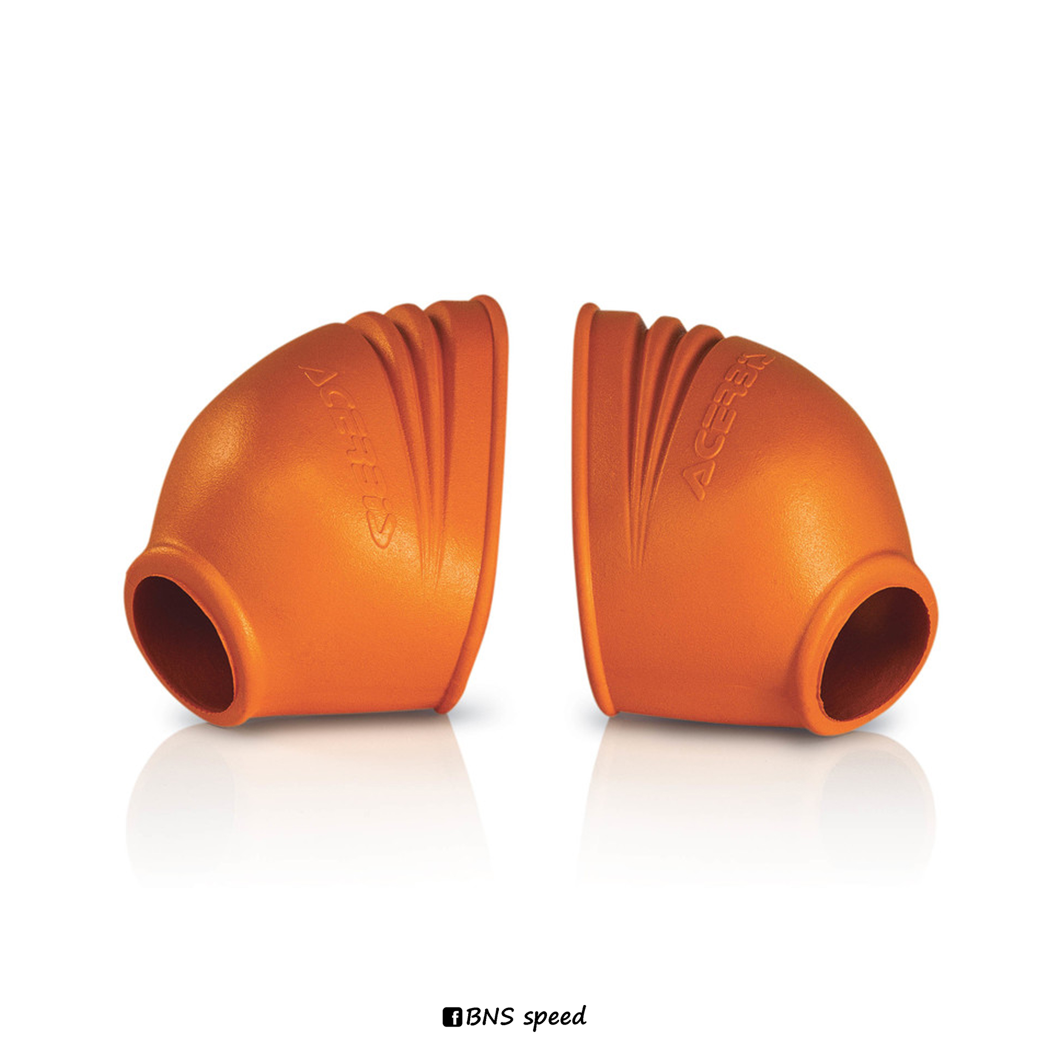 ยางรองพักเท้า Acerbis Foot Peg Covers ORANGE