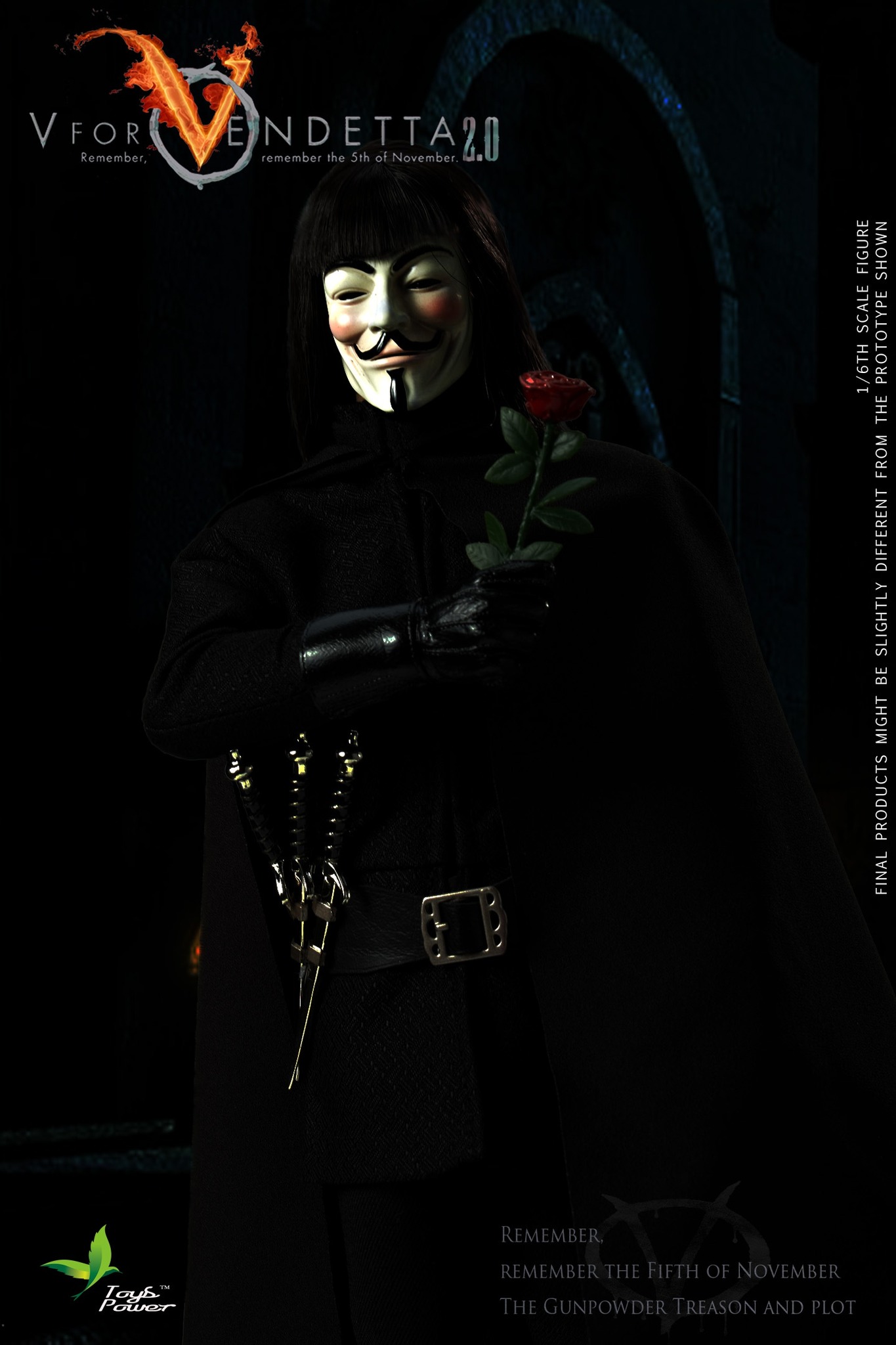 [สั่งจอง] Toys Power CT013-B 1/6 : Vendetta 2.0