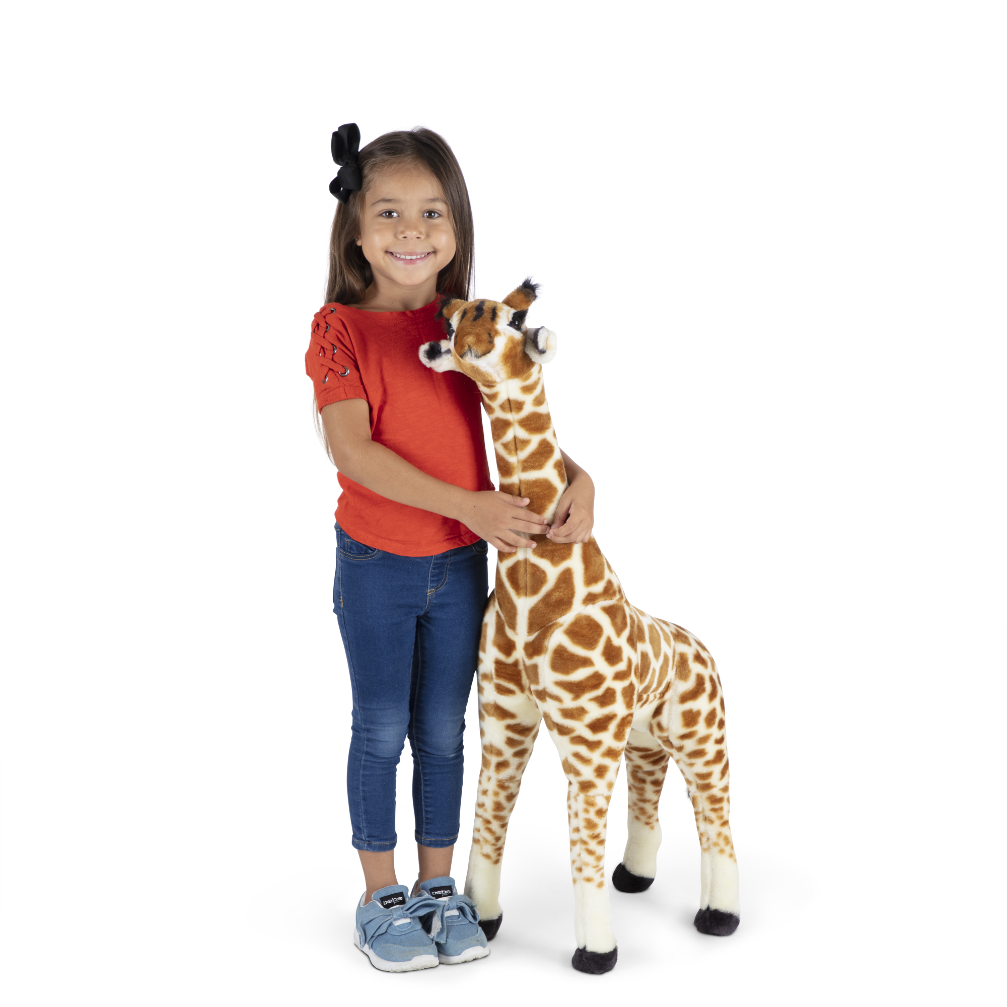 ตุ๊กตายีราฟ ใหญ่จริง สูง 3 ฟุต กอดฟินเหมือนจริง Melissa & Doug Plush - Standing Baby Giraffe 3-6 ขวบ