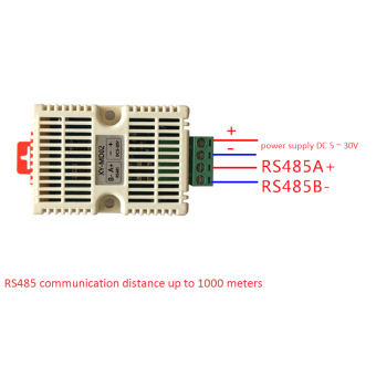 เซนเซอร์วัดอุณหภูมิและความชื้น SHTC3 อัพเกรดจาก SHT20 แบบ modbus Temperature Humidity Transmitter RS485 SHTC3 Sensor Modbus RTU Acquisition Module Transducer High Precision