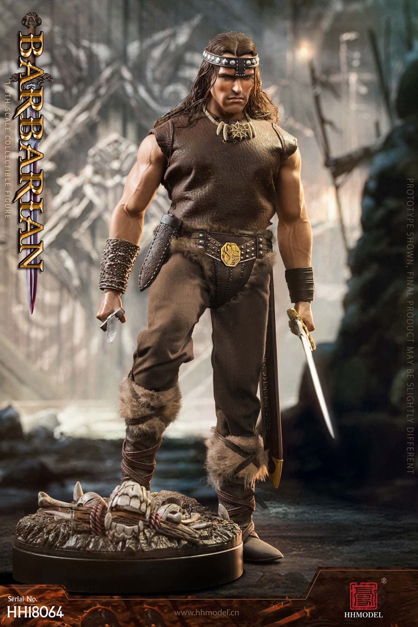 [สั่งจอง]HHMODEL & HAOYUTOYS HH18064 1/6 : Imperial Legion - Barbarian