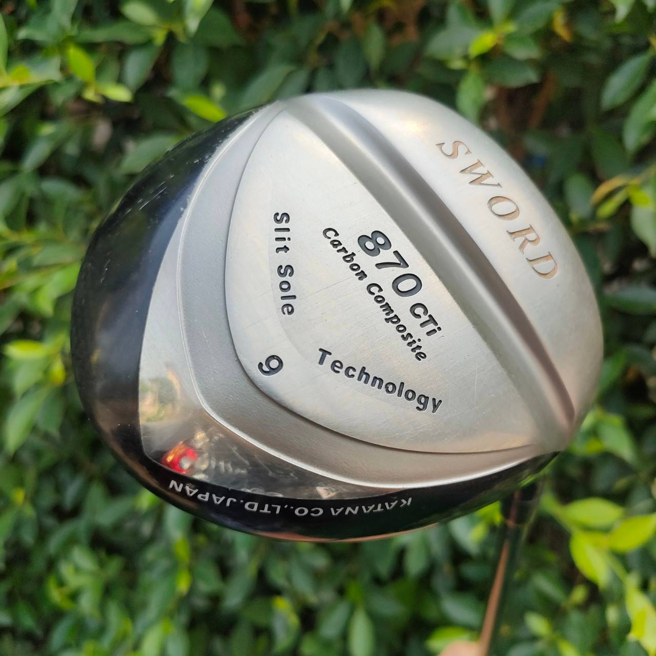 DRIVER KATANA SWORD 870 CTi องศา 9 กระดองเด้ง CABON COMPOSITE หัวใหญ่เต็มพิกัด ตีไกลแบบจัดๆครับ