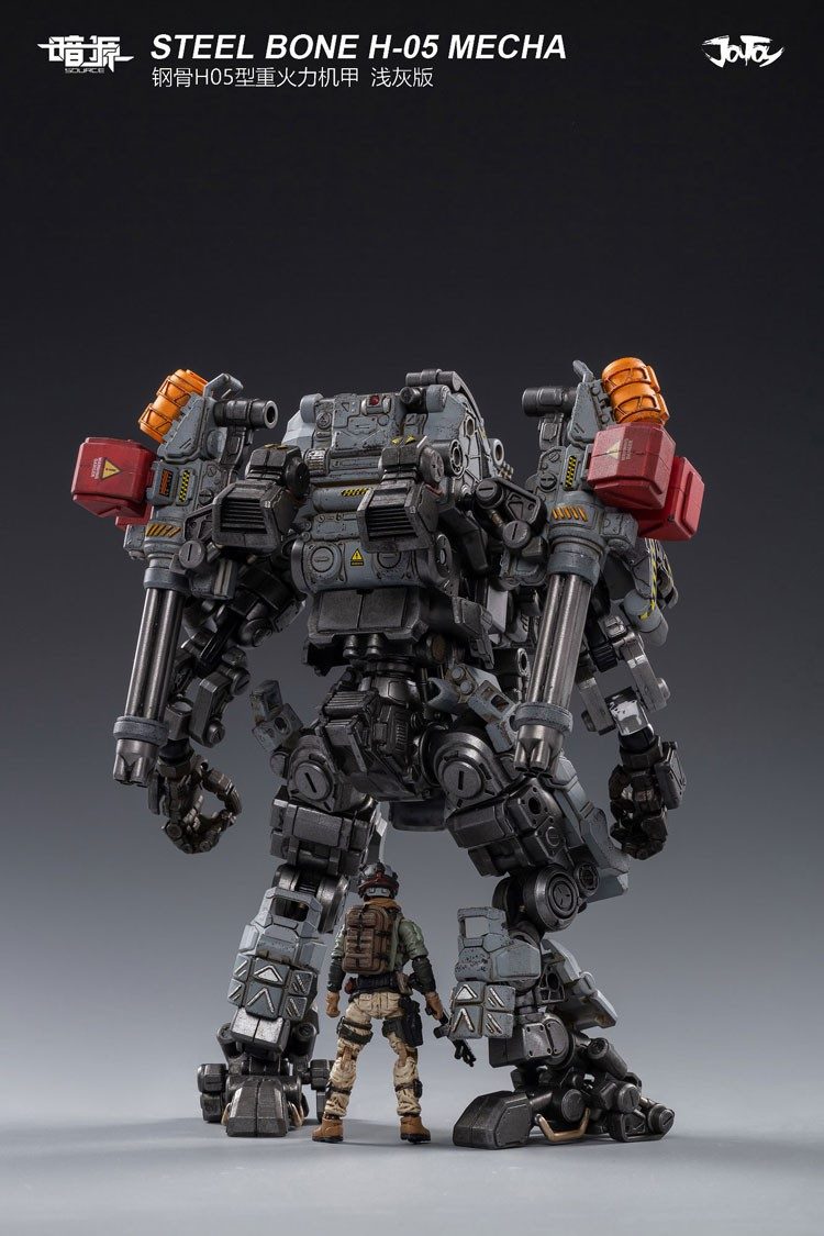 [สั่งจอง]JOYTOY JT0418 1/25 : STEEL BONE H-05 Heavy firepower MECHA (gray)