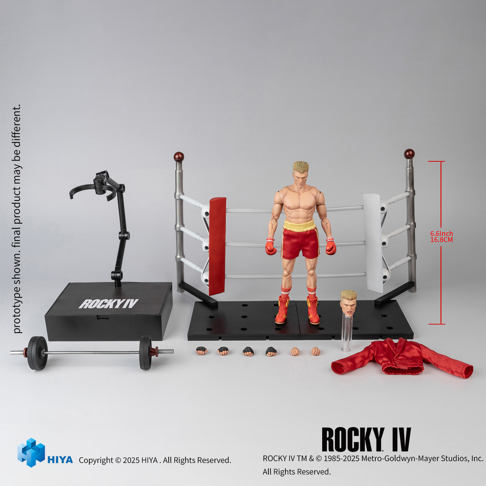 [สั่งจอง]HIYA Toys 1/12 : Rocky IV - Ivan