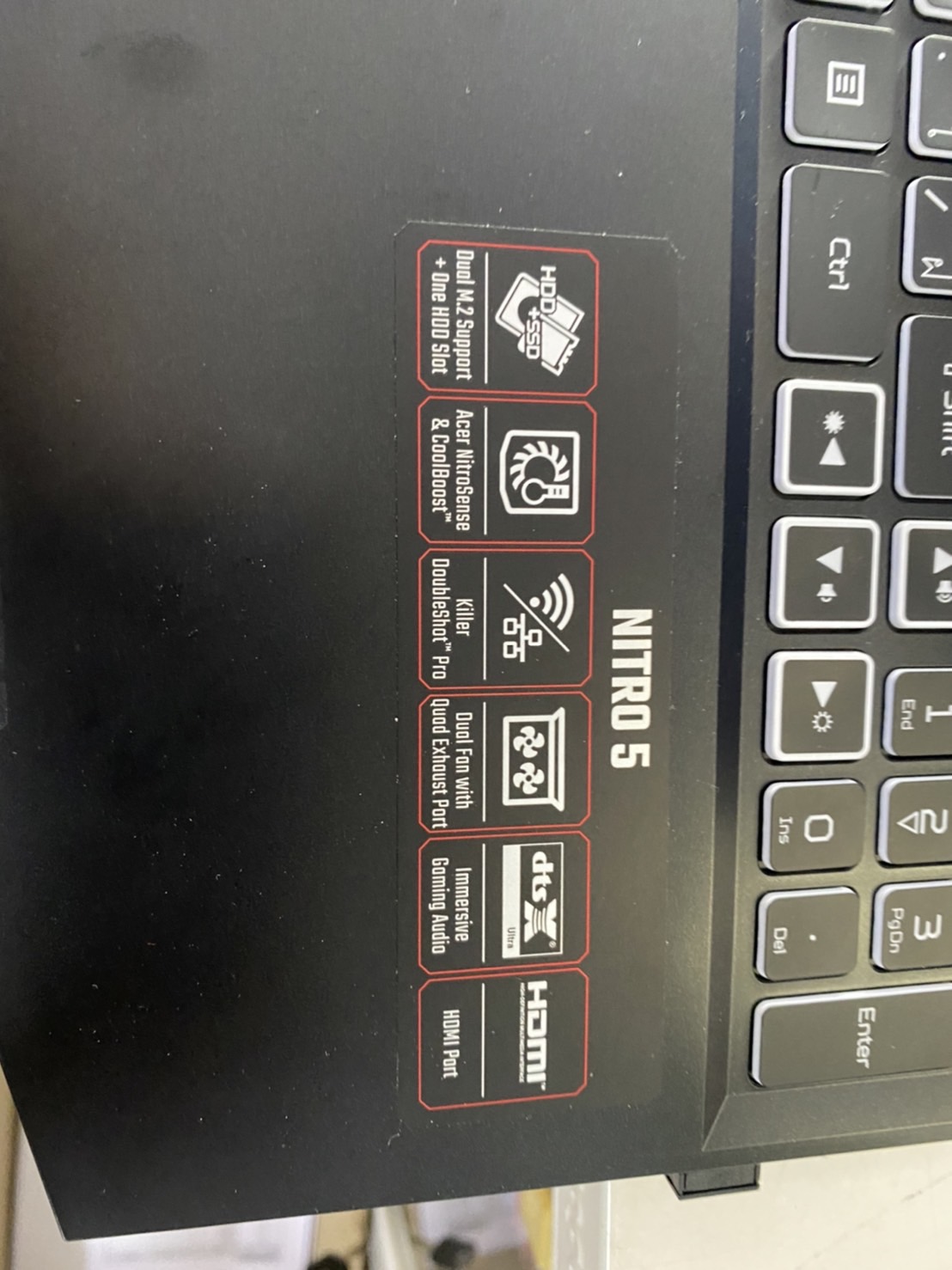 ACER NITRO 5 AN515-57-58LR