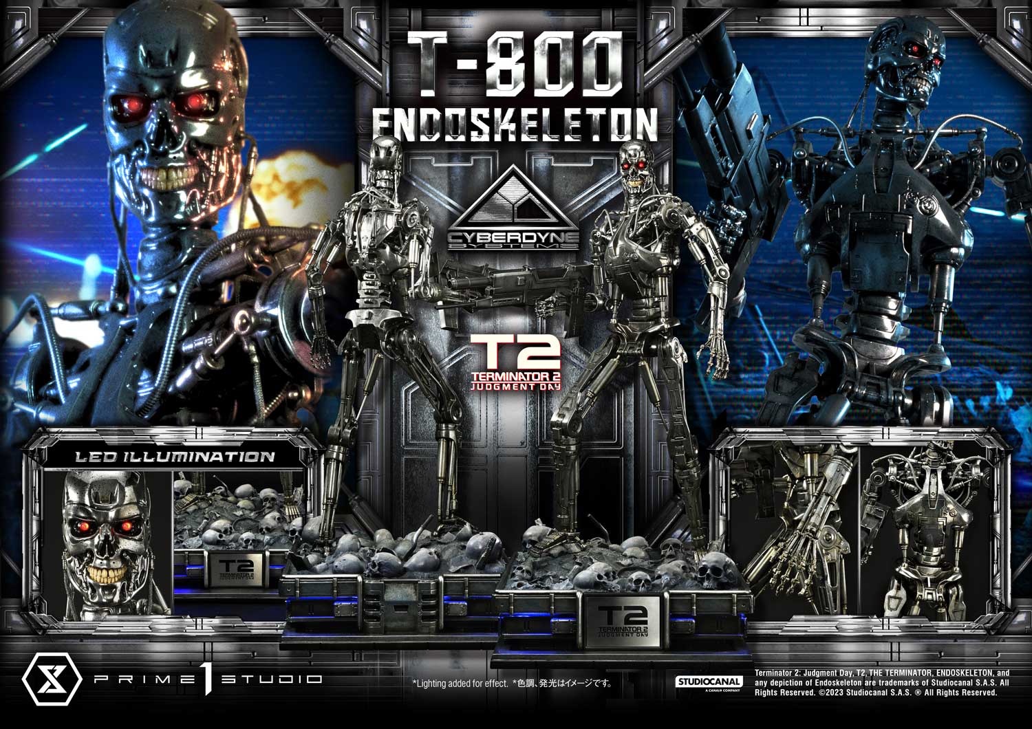 [สั่งจอง] Prime 1 Studio : T-800 Endoskeleton (T2: Judgment Day)