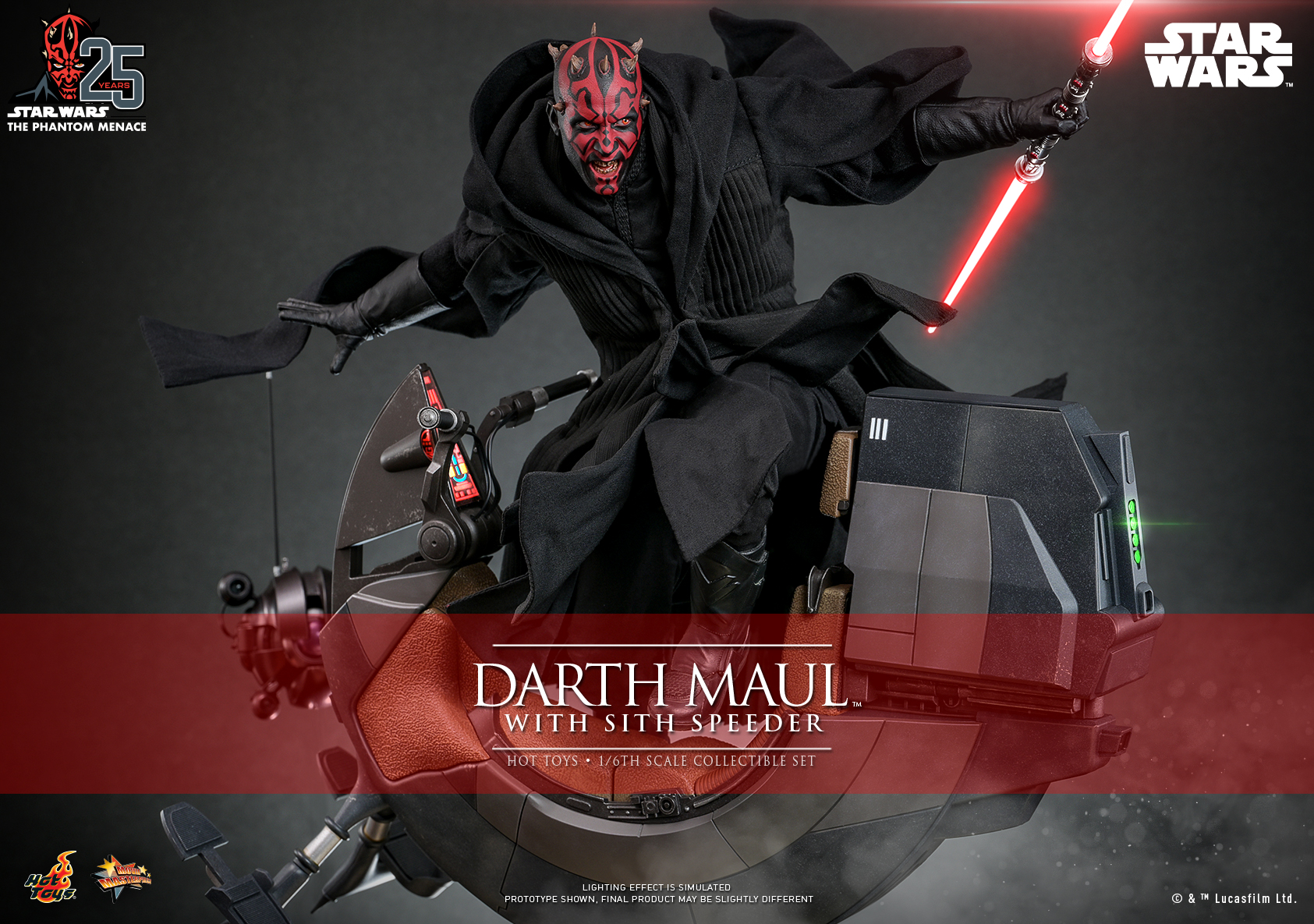 [สั่งจอง] Star Wars Episode I: The Phantom Menace - 1/6th scale