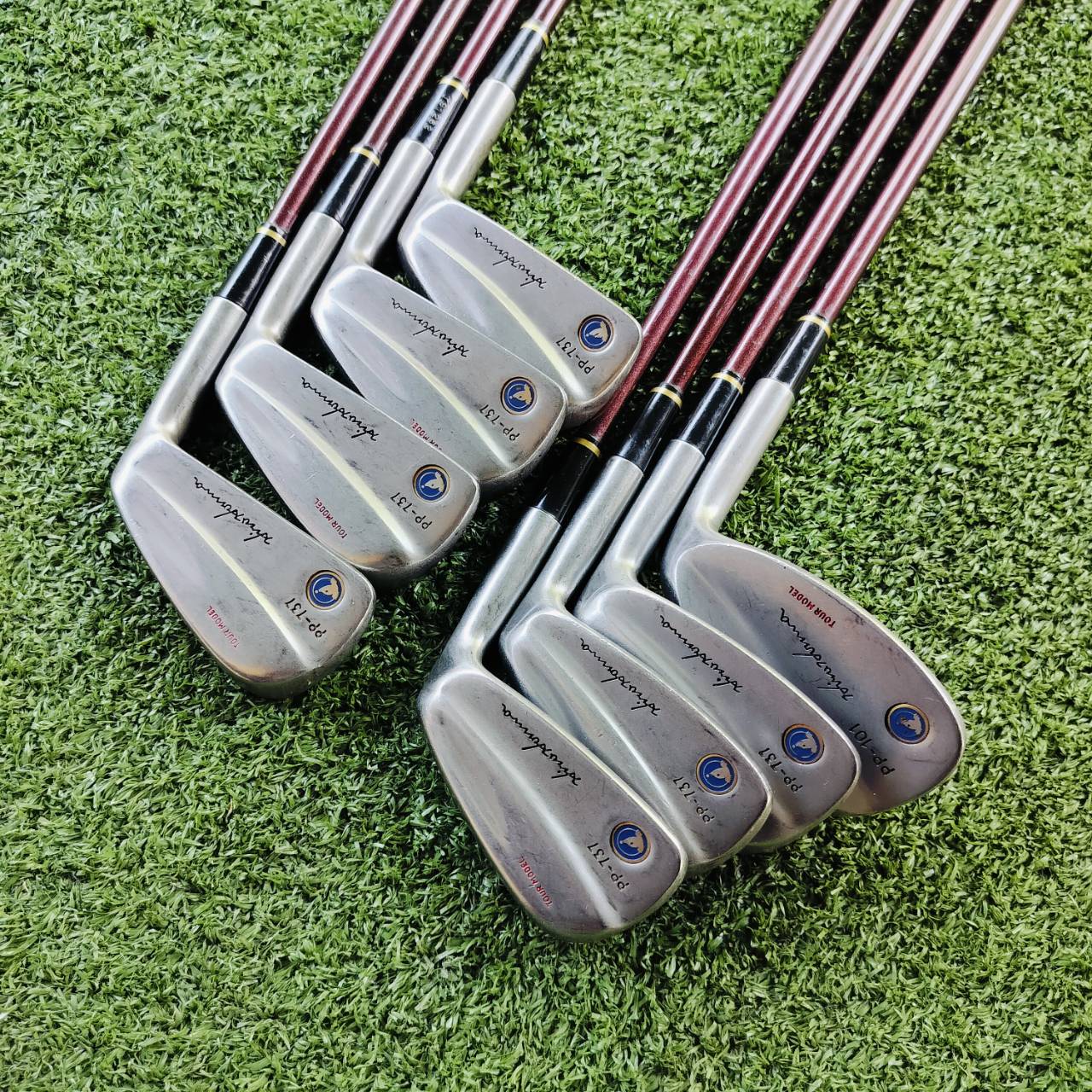 ชุดเหล็ก HONMA PP737 TOUR MODEL วัสดุ FORGED พรีเมี่ยม MADE IN JAPAN SAKATA ก้าน EXTRA "90" FLEX R-1 กริพเดิมทุกอย่าง ไม้กอล์ฟพรีเมี่ยมมือสอง ของแท้ By NakaraLuxurious