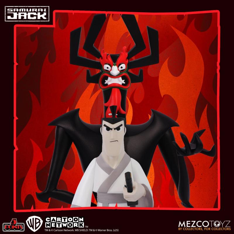 [สั่งจอง] Mezco Toyz 5 Points : Samurai Jack Assortment (เซต3ตัว)