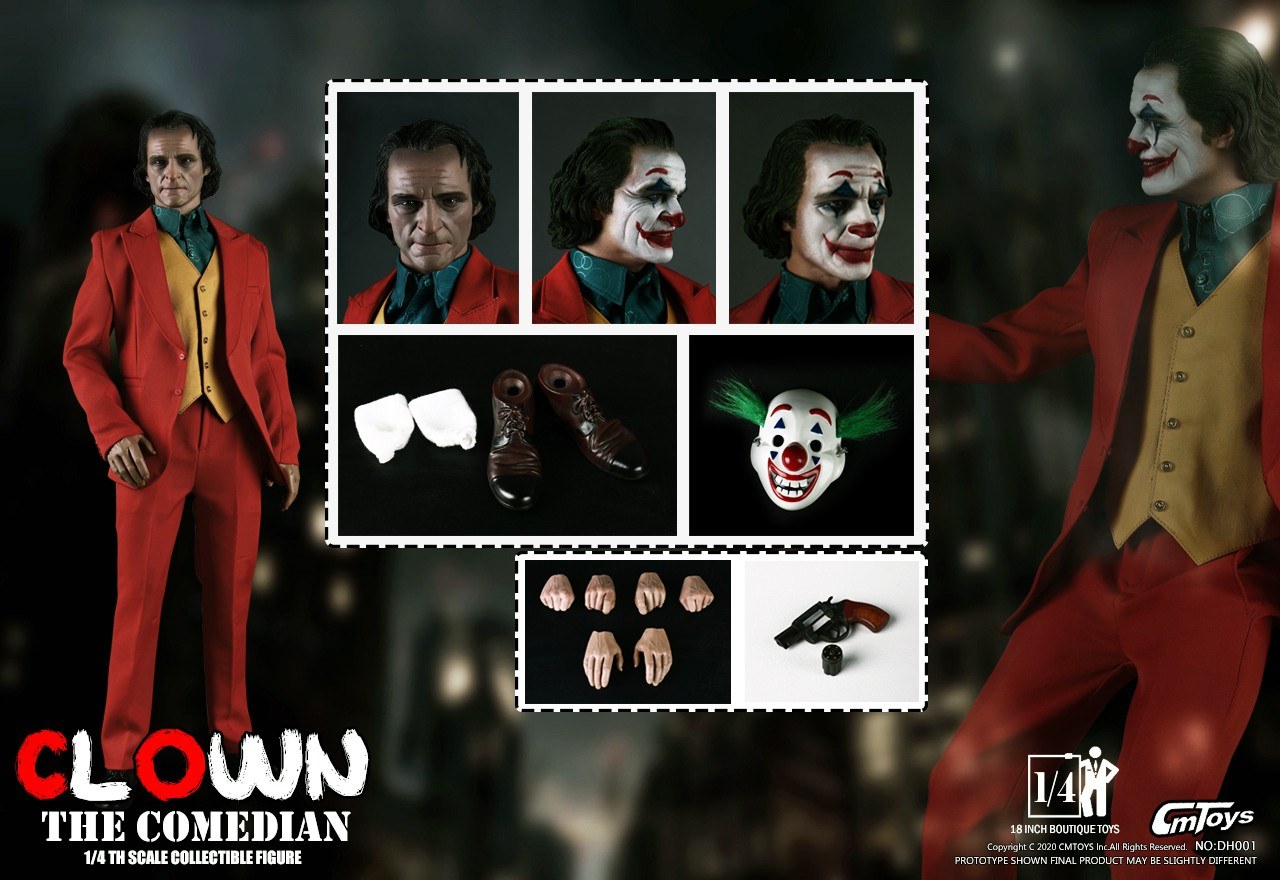 [สั่งจอง]CMTOYS DH001 1/4 CLOWN THE COMEDIAN
