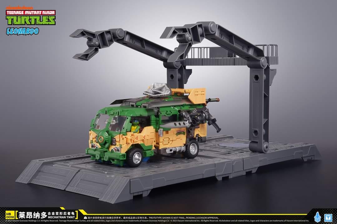 [สั่งจอง]HeatBoys HB0018 (25Cm) : Transformation TMNT Leonardo