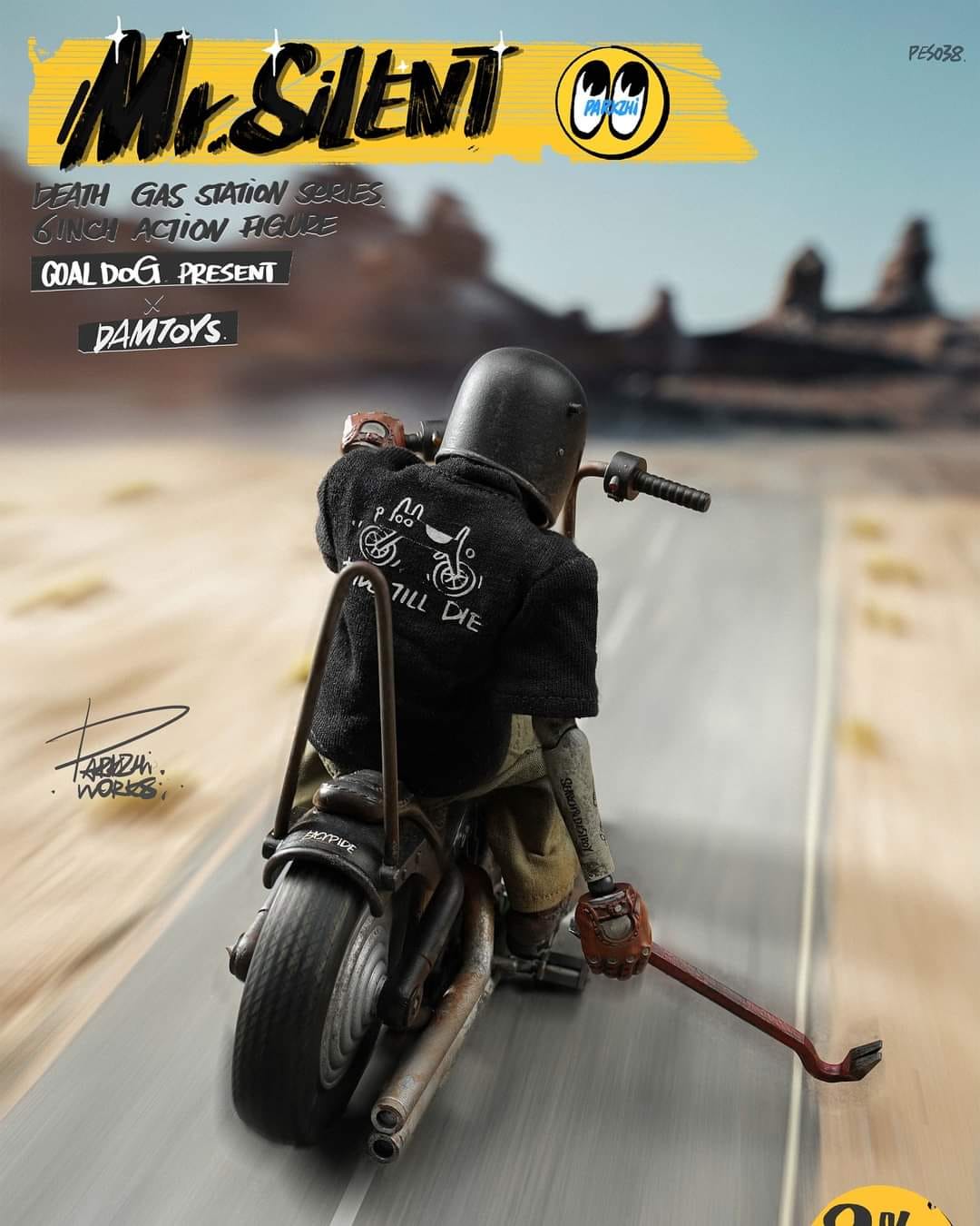 [สั่งจอง]Coaldog x Damtoys 1/12 : D.G.Sseries Mr.Silent