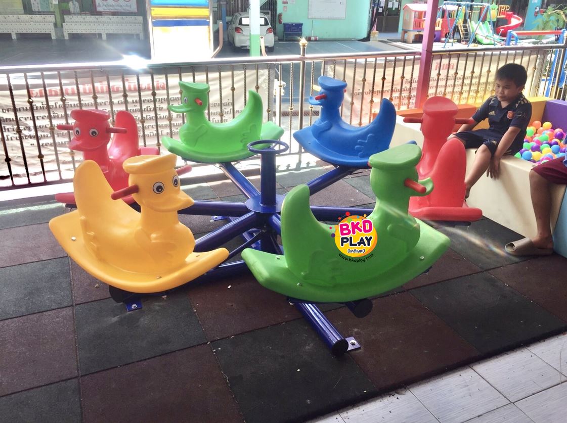 ม้าโยก,ม้าหมุนเป็ด ของเล่น สินค้าพร้อมส่ง คิดค่าส่งตามจริง สินค้าราคาโรงงาน