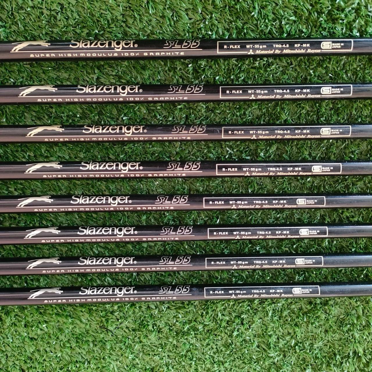 ชุดเหล็ก SLAZENGER SG901 มีเหล็ก 3-9 เเละ PW ก้าน SLAZENGER SL 55 FLEX R ชุดเหล็กตีไกลมากๆๆๆ หน้าไม้ ใส่แผ่นไทเทเนี่ยมอีกชั้น สามารถ สังเกตุได้จากรูปที่หน้าไม้ เหมาะสำหรับท่านที่ตีวงแบบสบายๆ และอยากได้ชุดที่ตีง่ายๆได้ระยะ ห้ามพลาดเด็ดขาด!!!