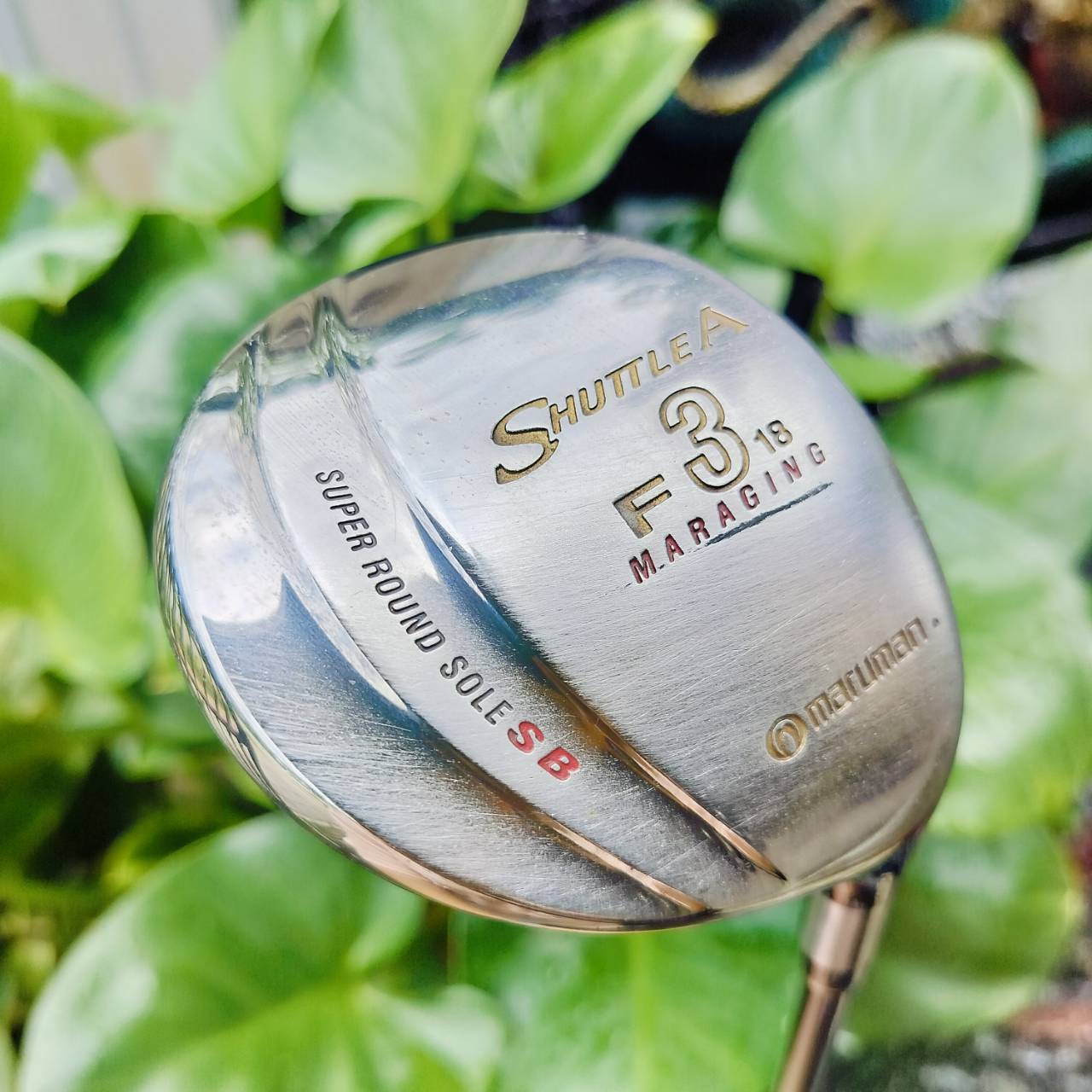** ไม้กอล์ฟผู้หญิง ** FW3 MARUMAN SHUTTLE A หน้าเด้ง MARAGING เด้งมากๆ ตีไกลสุดๆ ตีง่ายแบบสุดๆ SUPER ROUND SOLE SB ไม้กอล์ฟพรีเมี่ยมมือสอง ของแท้ By NakaraLuxurious