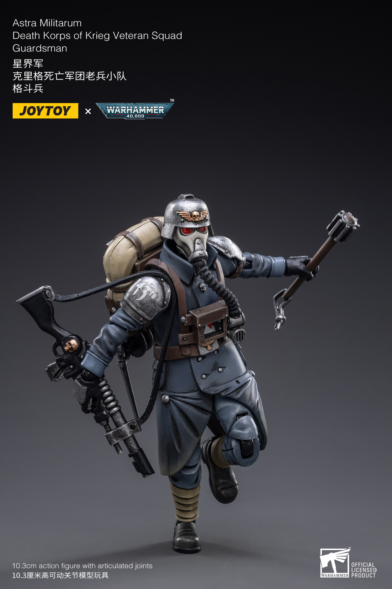 [สั่งจอง] Joy toy 1/18 : Astra Militarum Death Korps of Krieg Veteran Squad