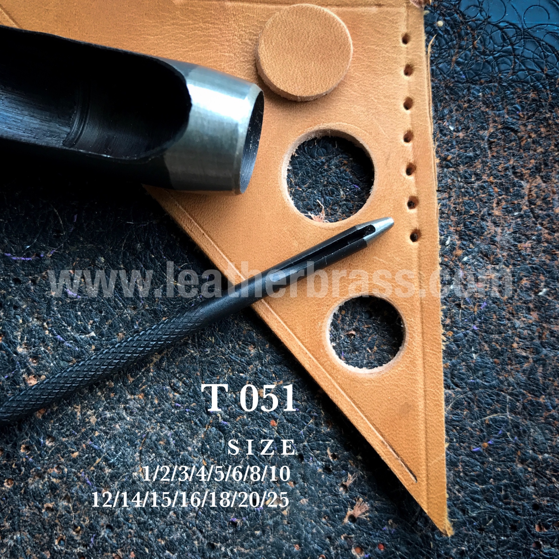 T051 เจาะรูกลม ขนาด 12 มิล - 25 มิล แท่งตอก ตู๊ดตู่เจาะรูกลม **ราคาต่อแท่ง** ราคาแต่ละขนาดไม่เท่ากัน