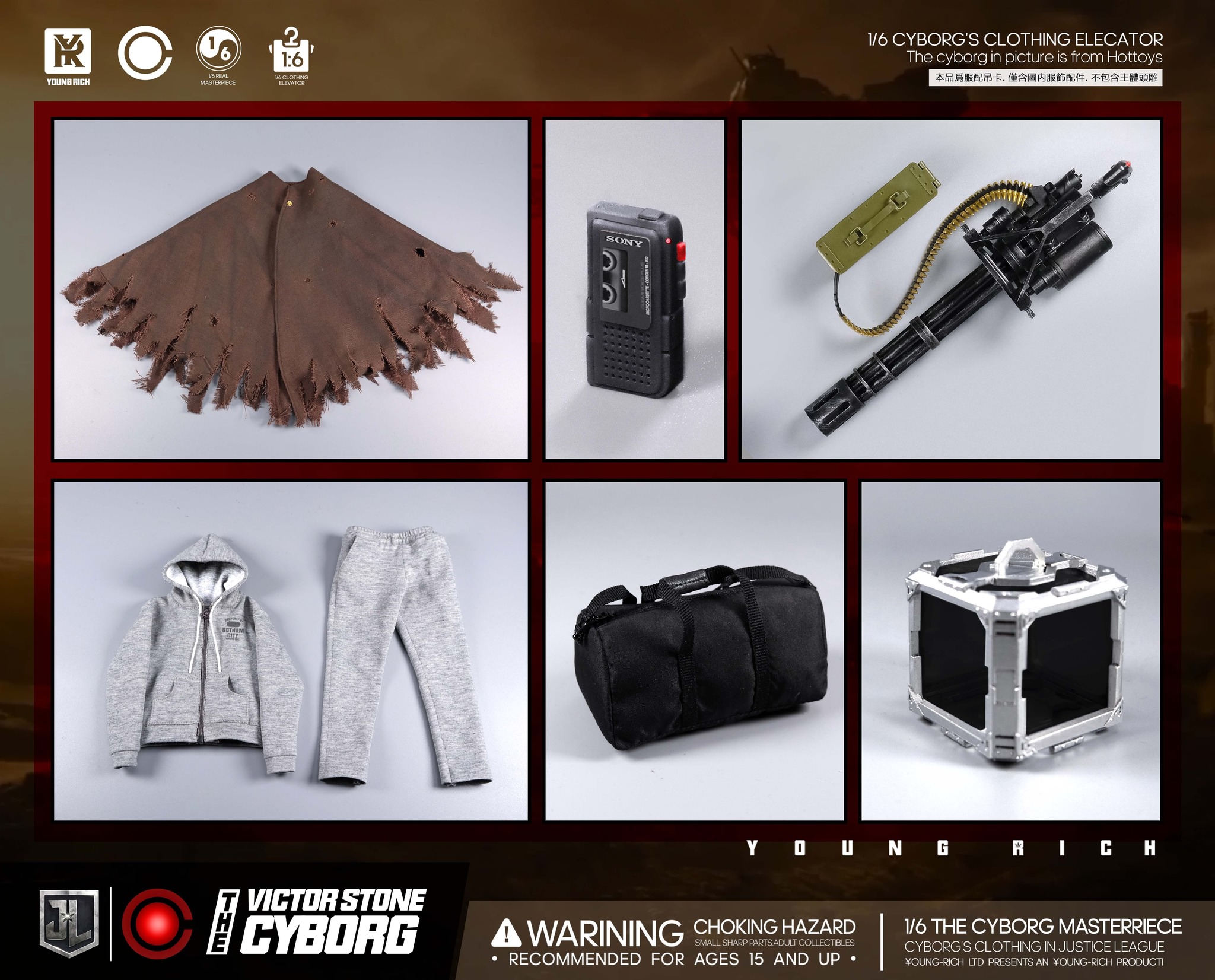 [พร้อมส่ง ]YoungRich YR027 1/6 : Accessories Pack