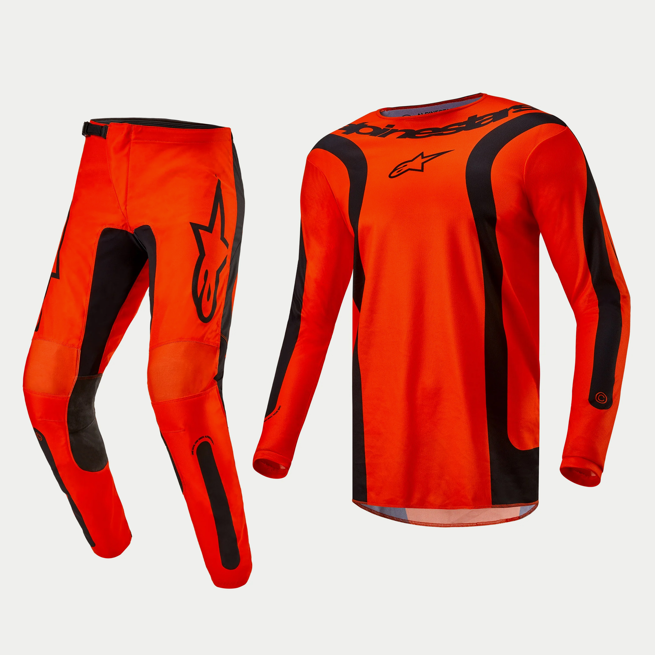 ชุด Alpinestars 2024 Fluid Lurv - Hot Orange/Black