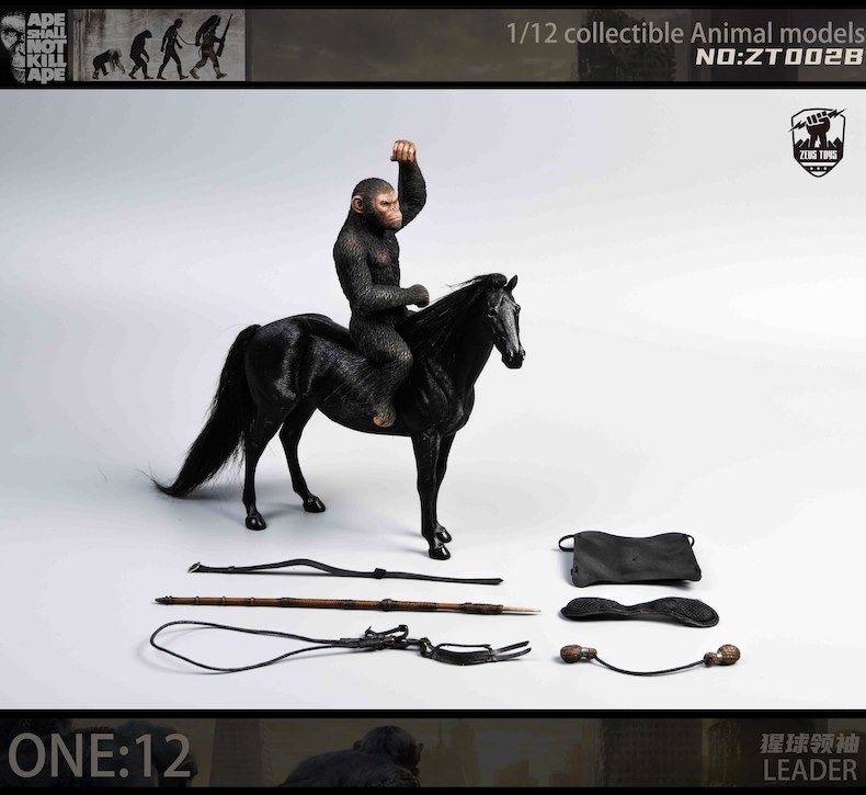 [สั่งจอง]Zeus Toys ZT002 1/12 : Gorilla Leader