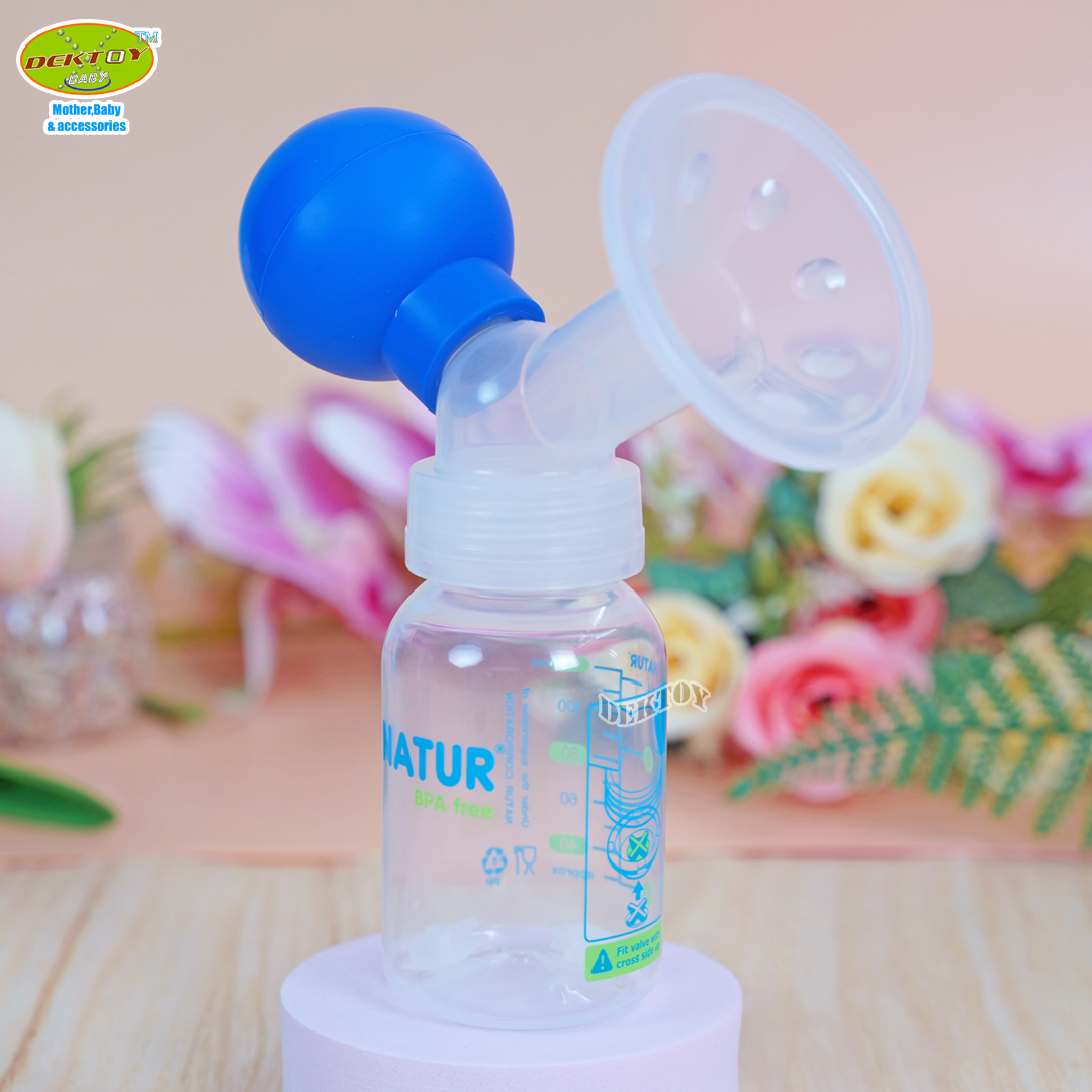 NATUR เนเจอร์ ปั๊มนมแบบบีบ ปั๊มมือ เนเจอร์ 89905ปั๊มเก็บ