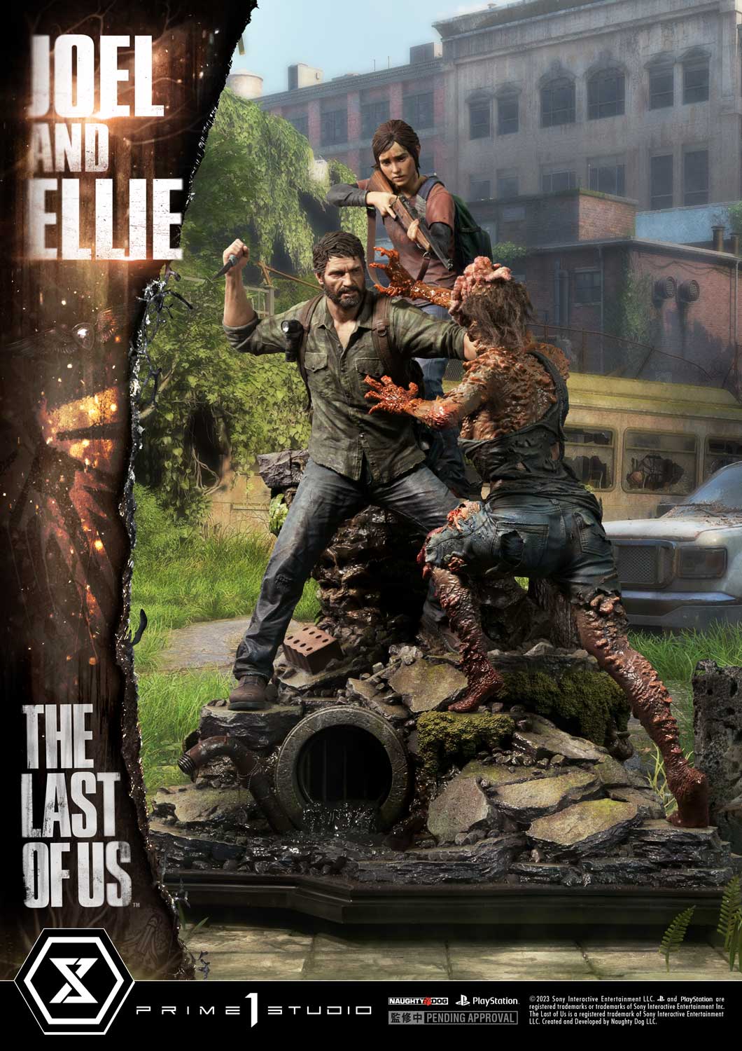 [สั่งจอง]Prime 1 Studio 1/4 : Joel ＆ Ellie (The Last of Us Part 1)