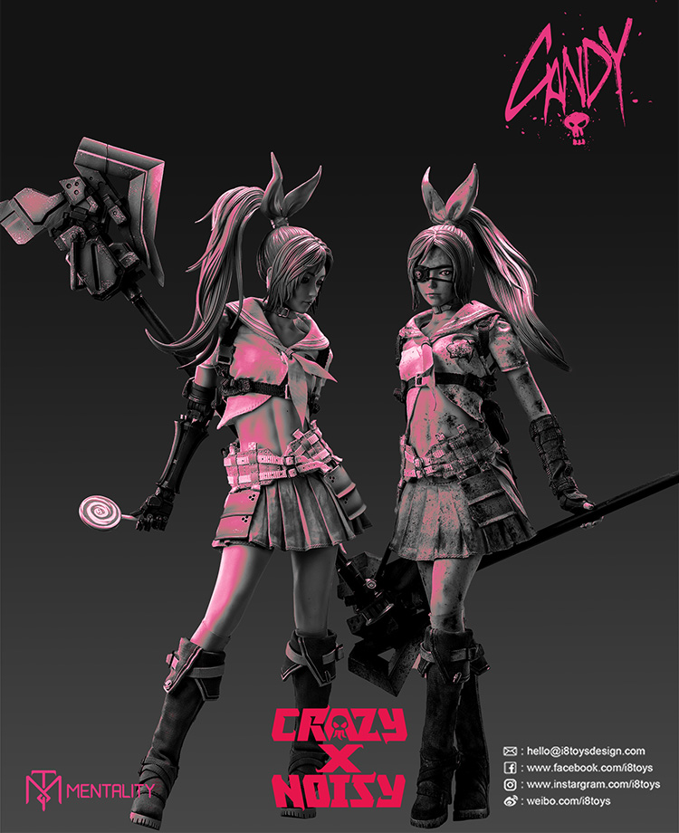 สั่งจอง]i8toys 1/6 : Mentality Agency “Candy” - Toxtoysshop
